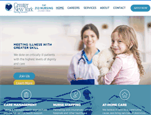 Tablet Screenshot of gnyservices.com